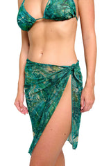 Santorini läpiruskettava huivi