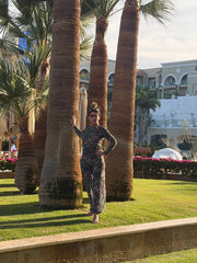 Smarttanin läpiruskettavat pitkät housut – Eeva Tropiikki