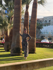 Smarttan läbipäevituvad pikad püksid Eeva Troopika