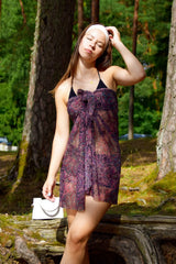Smarttan läbipäevituv sarong Terrakota Mandala
