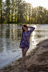 Smarttan läpiruskettava mekko Meduusat