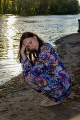 Smarttan läpiruskettava mekko Meduusat