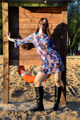 Smarttan läpiruskettava mekko Meduusat