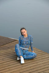 Smarttan läpiruskettavat pitkät housut Purple Mandala - RAIKKAAMMAT VÄRIT!