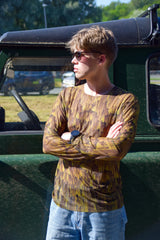 Smarttanin läpiruskettava miesten paita – Kybercamo