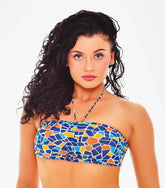 Monaco läpiruskettava bikiniyläosa olkaimilla tai ilman