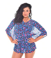 Oasis läpiruskettava poncho