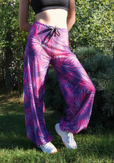 LOPPUMYYNTI! Smarttan läpiruskettavat pitkät housut Vaaleanpunainen Tropiikki - PEHMEÄMMÄT VÄRIT!