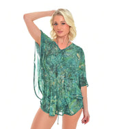 Santorini läpiruskettava poncho