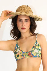 Colibri läpiruskettava bikiniyläosa pyöreällä pääntiellä