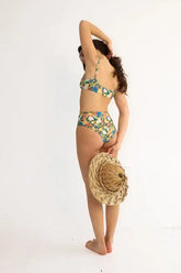 Colibri korkeavyötäröiset läpiruskettavat bikinihousut