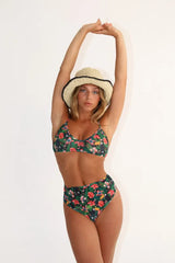 Toucan korkeavyötäröiset läpiruskettavat bikinihousut