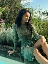 Smarttan läpiruskettava pitkähihainen paita Vihreä Mandala - RAIKKAAMMAT VÄRIT!