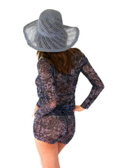 Smarttan läbipäevituv pikkade käistega pluus Kuuvalguse Troopika - Smarttan