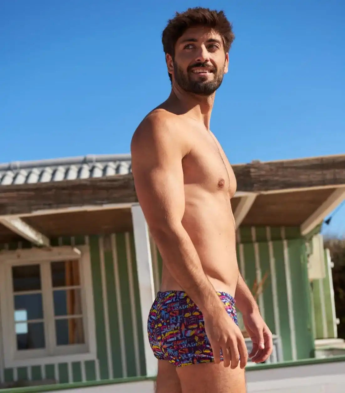 Aloha läbipäevituvad lühemad hipster ujumispüksid - Smarttan