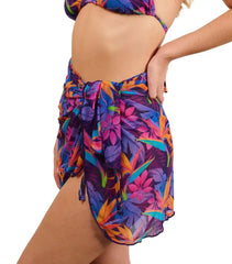 Paradise Purple läbipäevituv sall - Smarttan