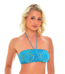 Emerald läpiruskettava bikiniyläosa olkaimilla tai ilman