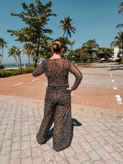 Smarttan läpiruskettavat pitkät housut Carola Ruunikuosi - RAIKKAAMMAT VÄRIT!