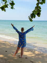 Smarttan läpiruskettava mekko Meduusat