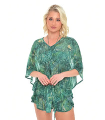 Santorini läpiruskettava poncho